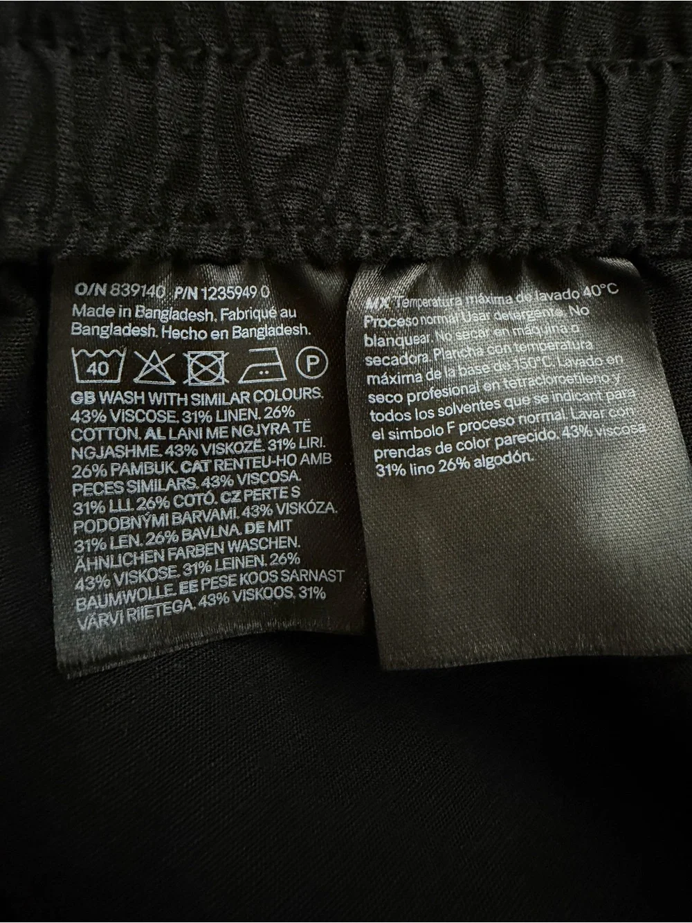 H&M size small